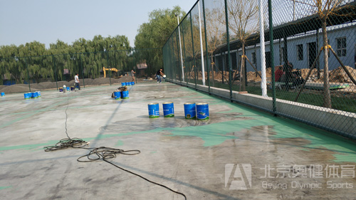 北京篮球场塑胶施工价格
