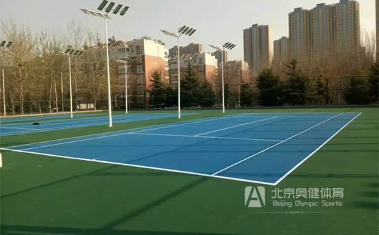 塑胶球场坡度验收标准