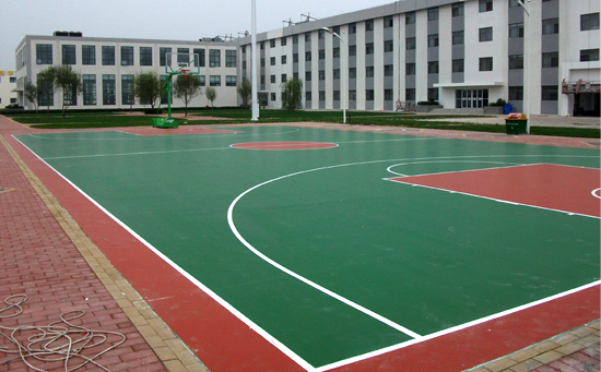 篮球场塑胶地面标准厚度