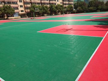 杭州双层米格拼装悬浮运动地板工程案例之杭州第一中学