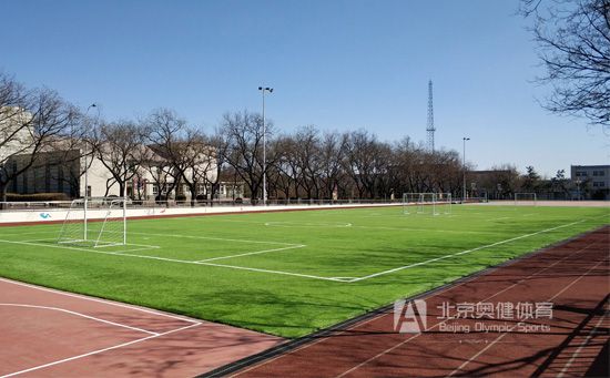 北京足球场施工工程案例之昌平某部运动场