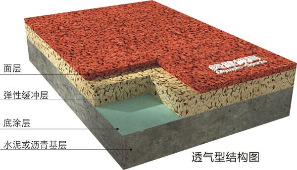 塑胶跑道结构图大全